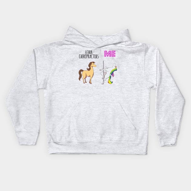 Other chiropractor Unicorn Kids Hoodie by IndigoPine